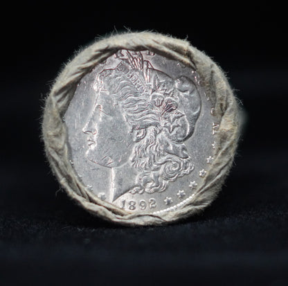 1878 & 1892 $10 Morgan Silver Dollar Sealed Roll — GEM BU/BU