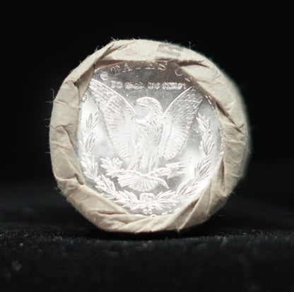 CC & CC Ends $10 Morgan Silver Dollar Sealed Roll GEM BU/BU