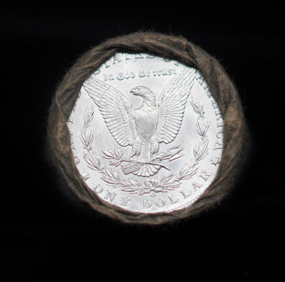 O & O $10 Morgan Silver Dollar Sealed Roll — GEM BU/BU